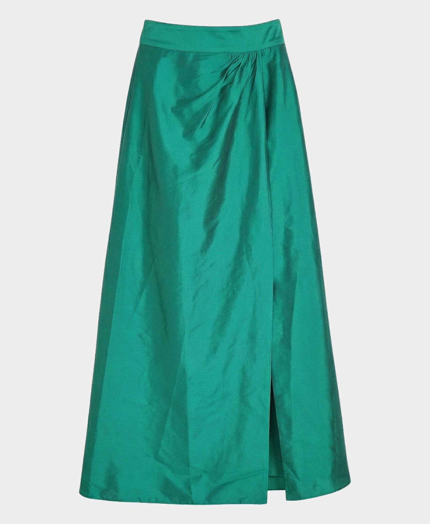 Solid Maxi Skirt w/ Slit