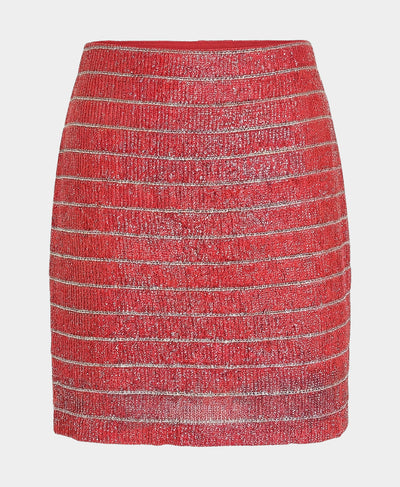 Striped Sequin Skirt image 3