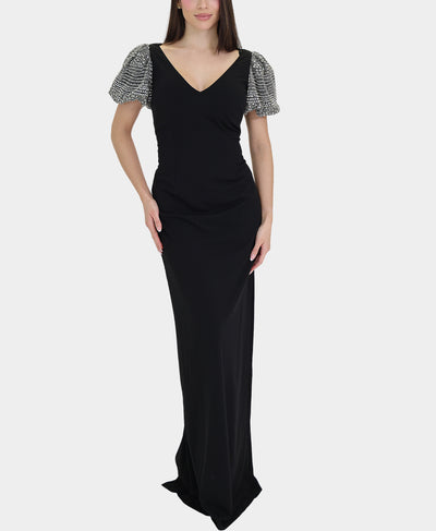Crystal Sleeve Gown image 1