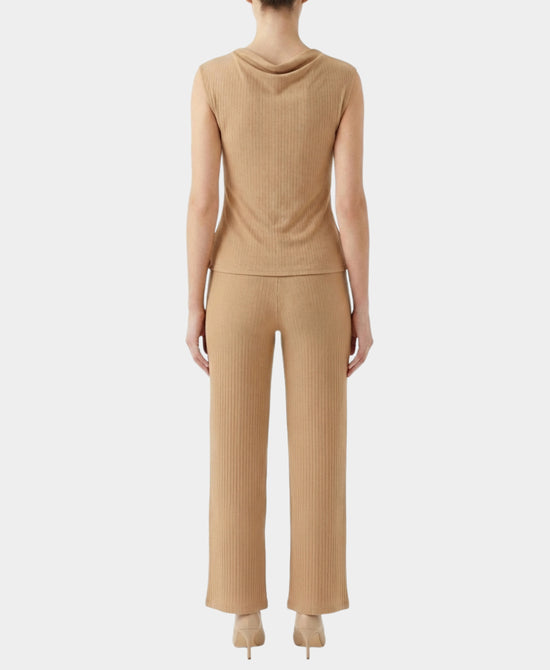 Draped Top & Pants Set- 2 Pc Set view 2