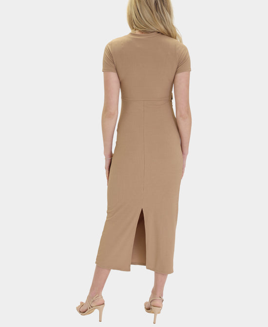 Ruched Maxi Dress view 2