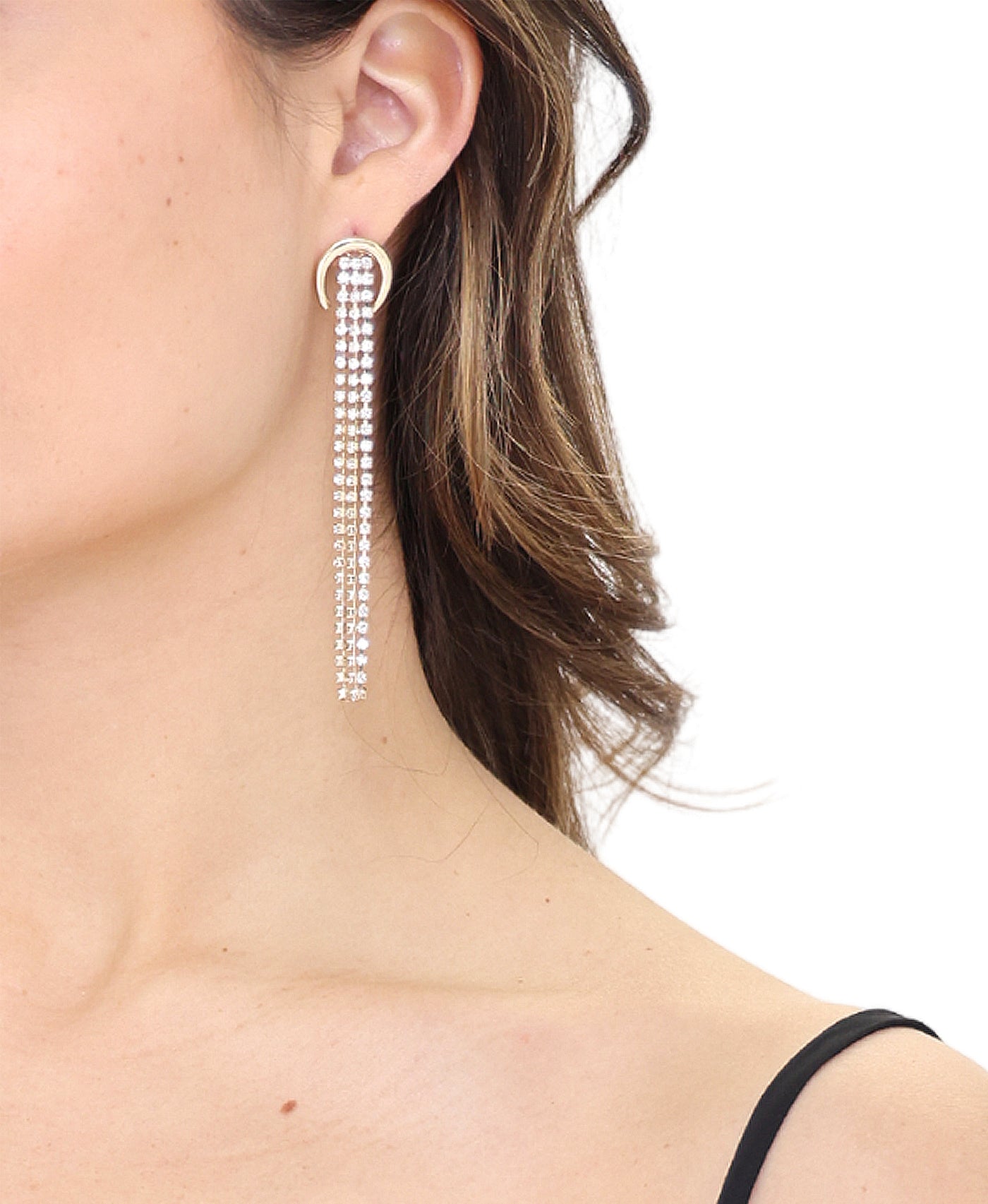 Crystal Drop Earrings view 1