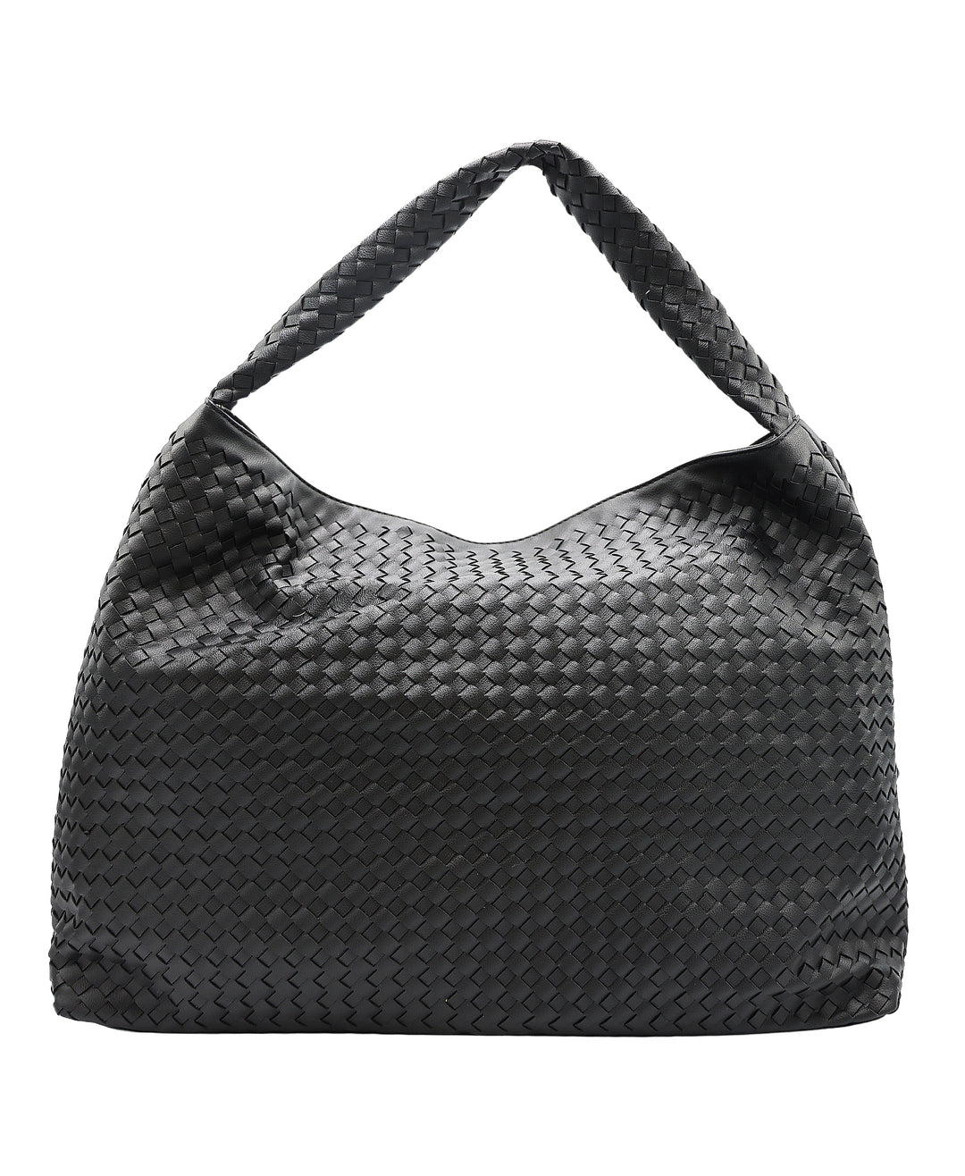 everyone★nylon big shoulder bag BLACK everyone nylon big shoulder bag BLACK Nylon Shoulder Bag - Black