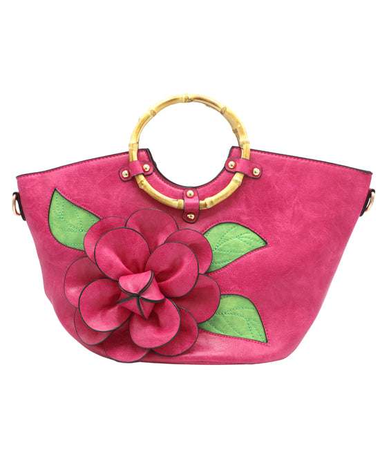 Flower Tote Bag view 