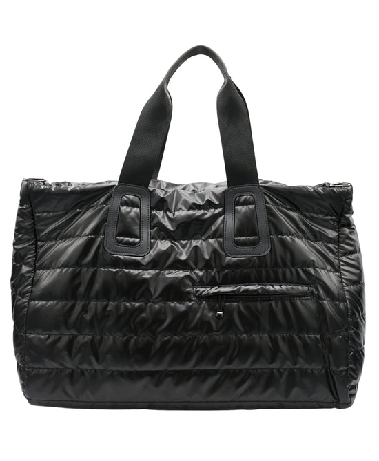 Nylon Puffer Weekender Bag view 