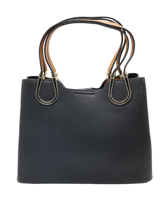 Faux Leather Handbag view 