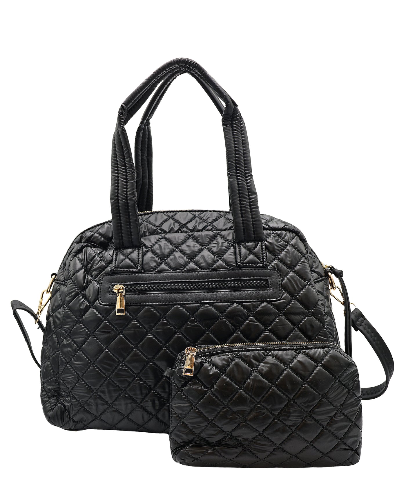 2in1 Nylon Quilted Travel Bag view 1