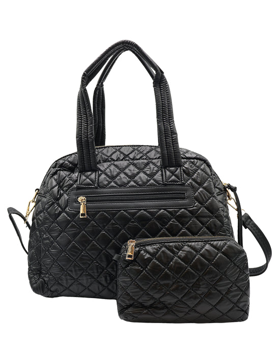 2in1 Nylon Quilted Travel Bag view 