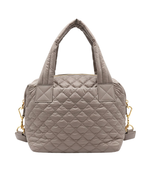 Quilted Puffer Tote Bag view 