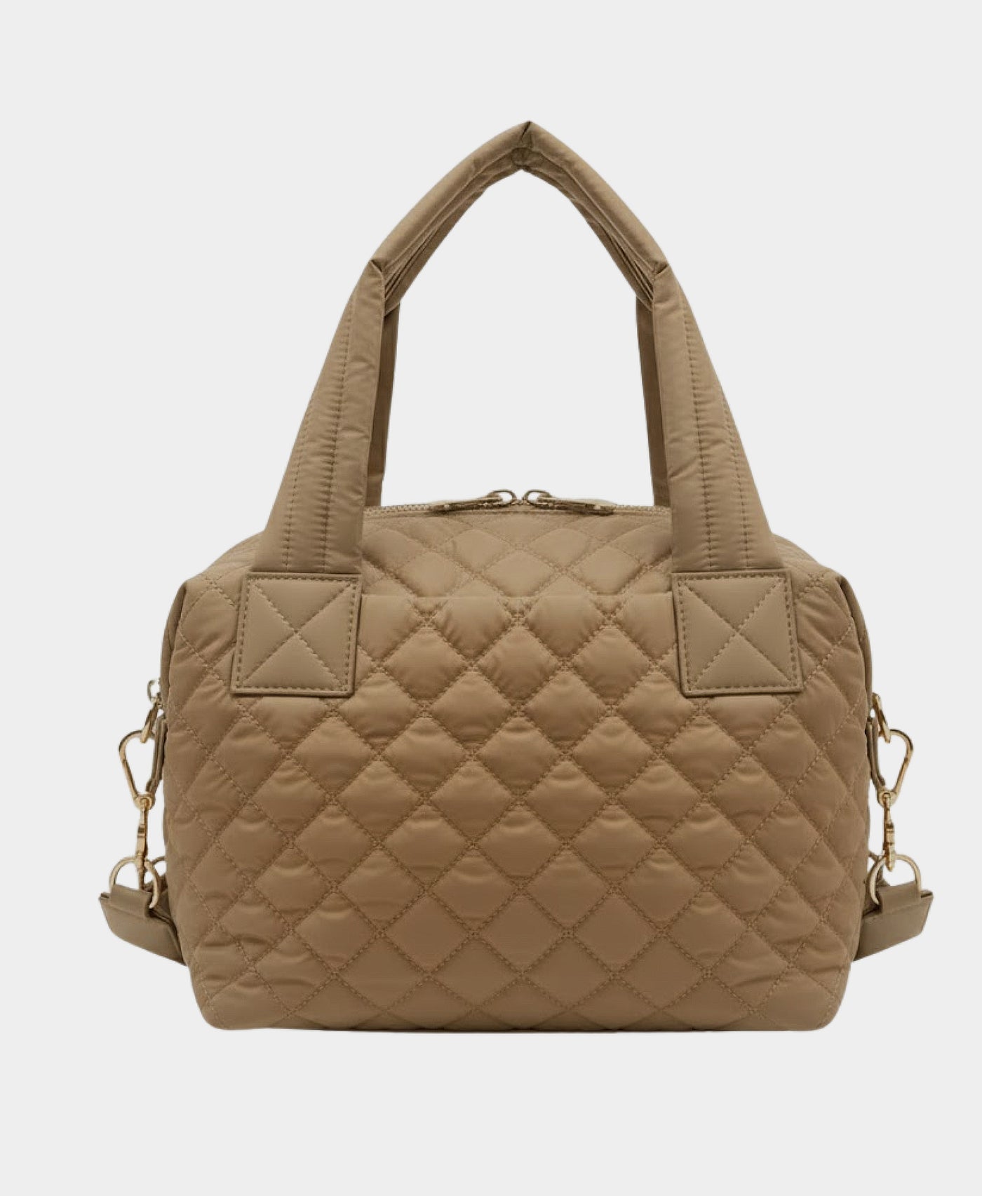 Quilted Puffer Tote Bag view 3
