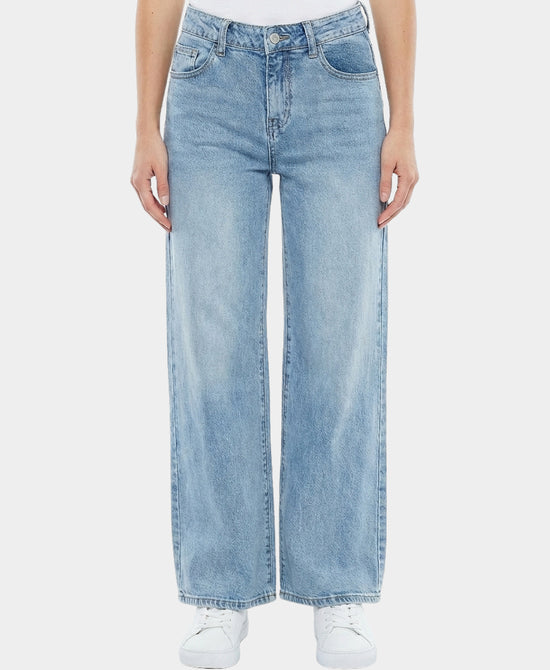 Jeans w/ Stud Contrast Trim view 2