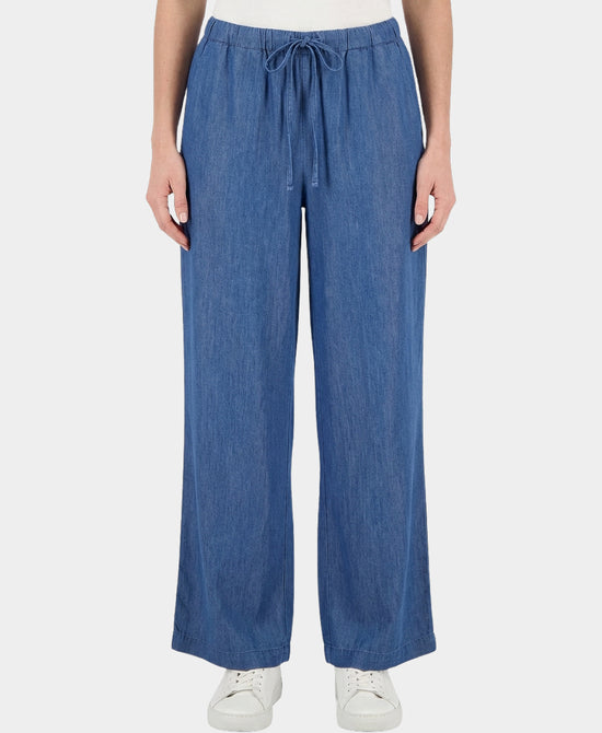 Chambray Pants view 1