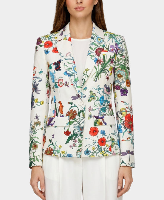 Floral Print Blazer view 1