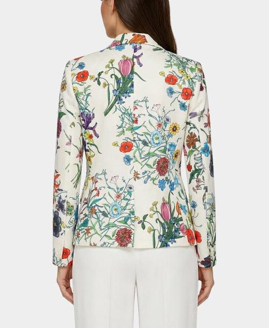 Floral Print Blazer view 2