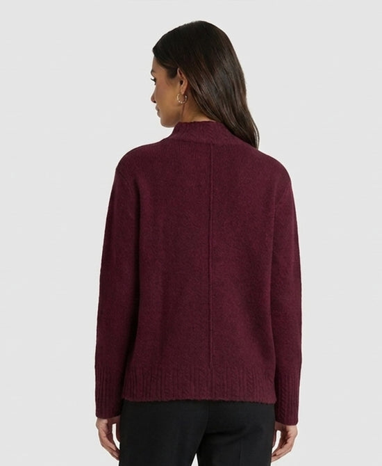 
Sweater w/ Cable Knit Trim in Assorted view 1