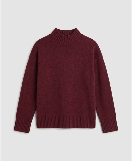 
Sweater w/ Cable Knit Trim in Assorted view 2
