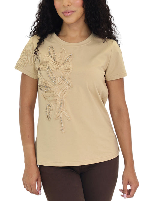 Tee w/ Rhinestones view 