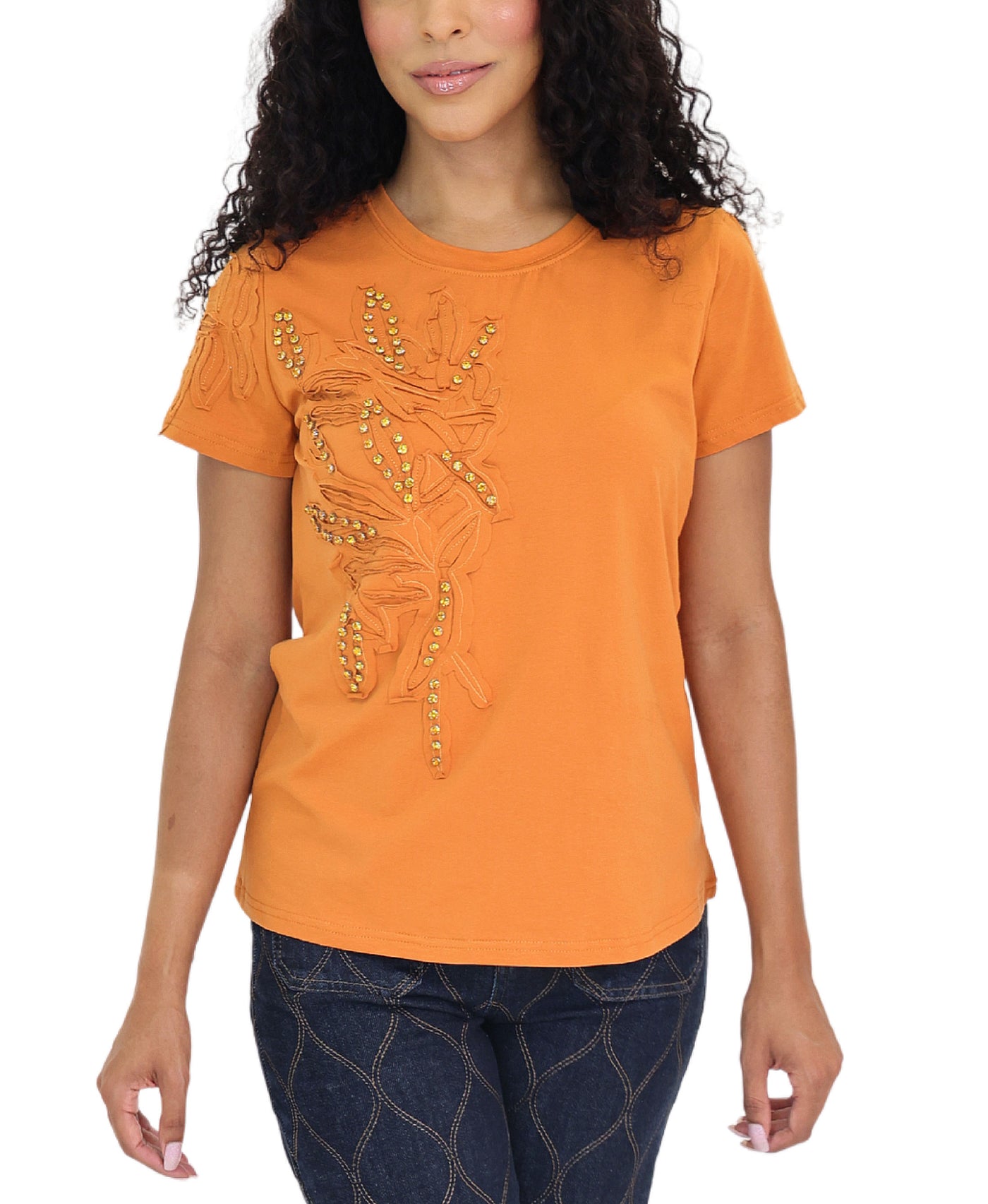 Tee w/ Rhinestones view 1
