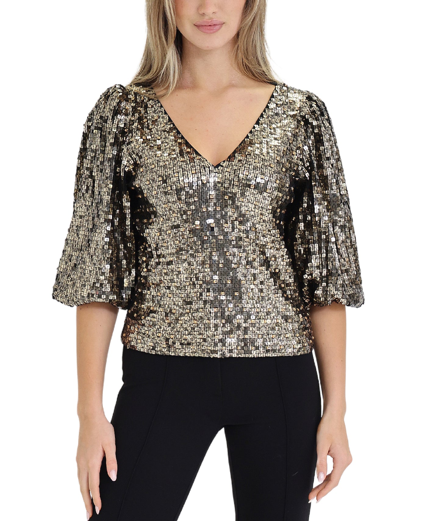 Sequin Square Blouse view 1