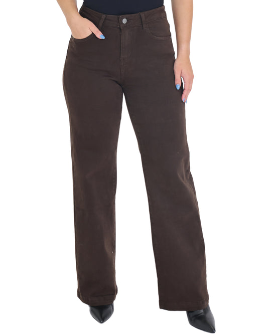 Straight Solid Jeans view 