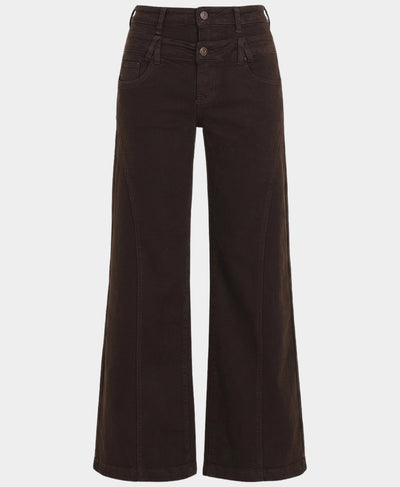 Double Waisted Wide Leg Jeans image 3