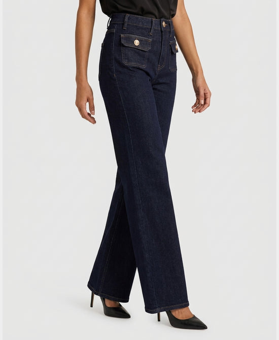 
Front Pocket Jeans in DARK DENIM view 1