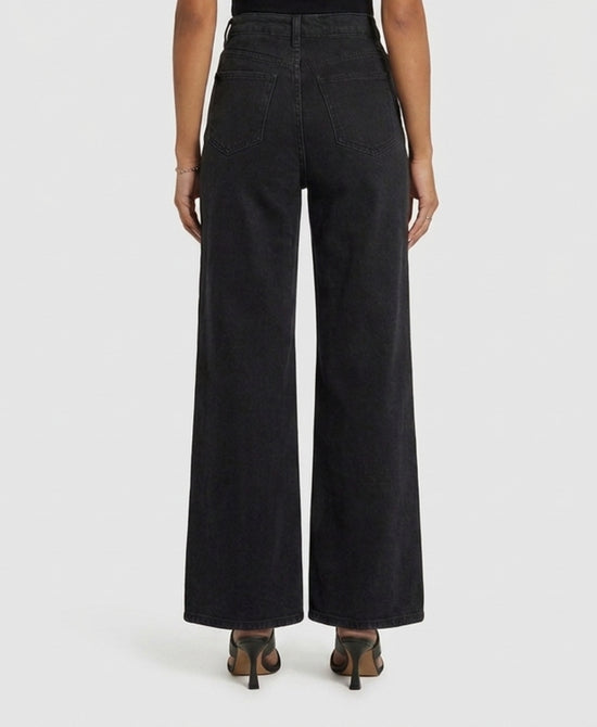 
Sailor Button Jeans in BLACK view 2