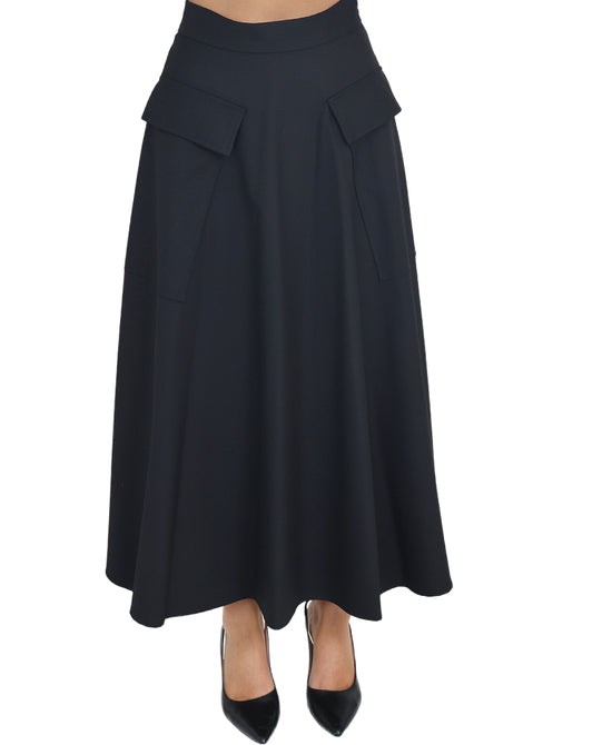 Maxi Skirt w/ Oversized Pockets view 
