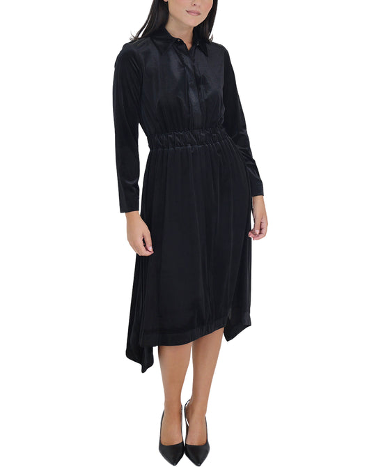 Velour Hanky Hem Dress view 
