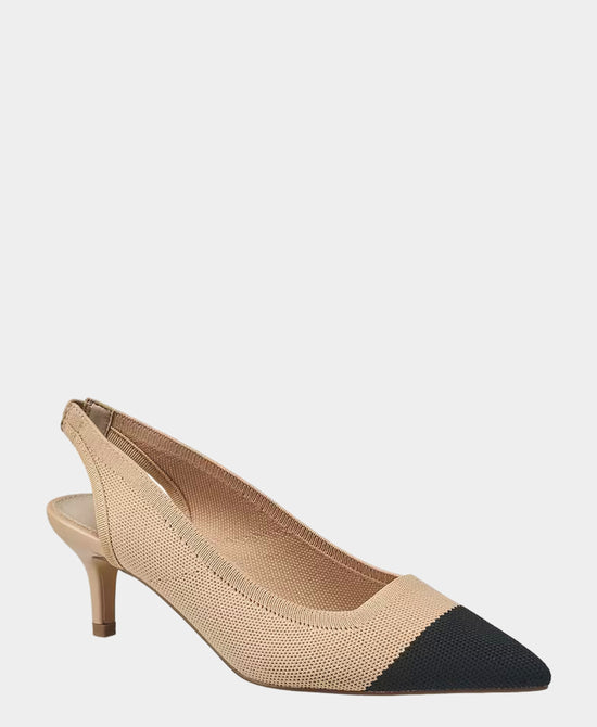 Woven Slingback Pump view 1