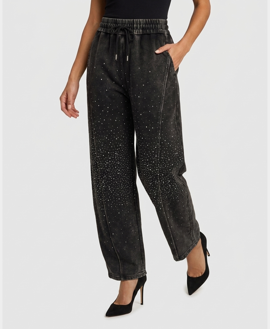 
Pants w/ Crystals in ASH GREY view 1