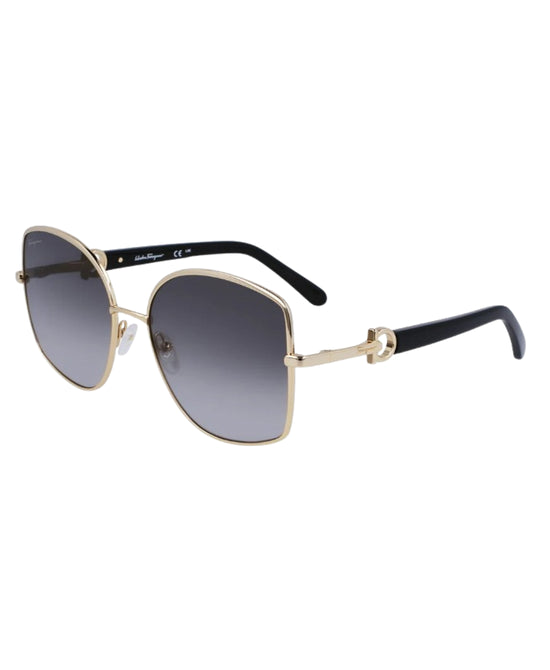 Square Metal Sunglasses view 