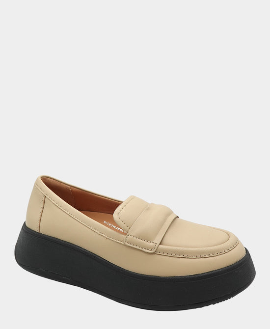 Leather Platform Loafer view 1
