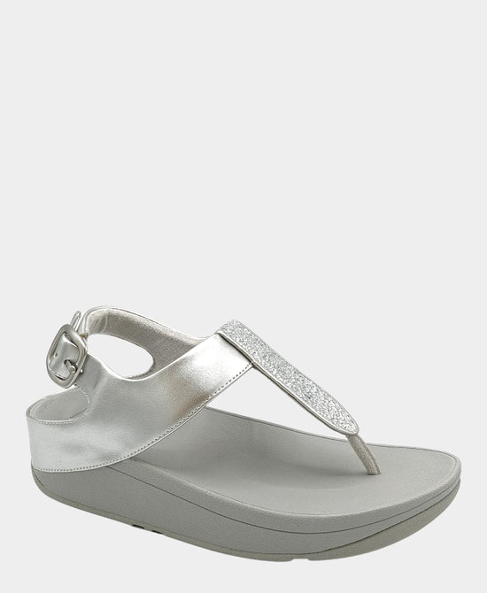 Crystal Buckle Thong Sandal view 1