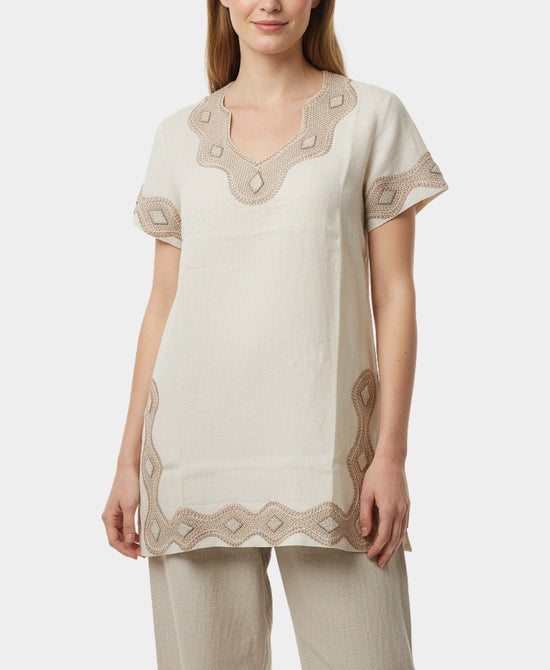 Beaded & Embroidered Tunic view 1