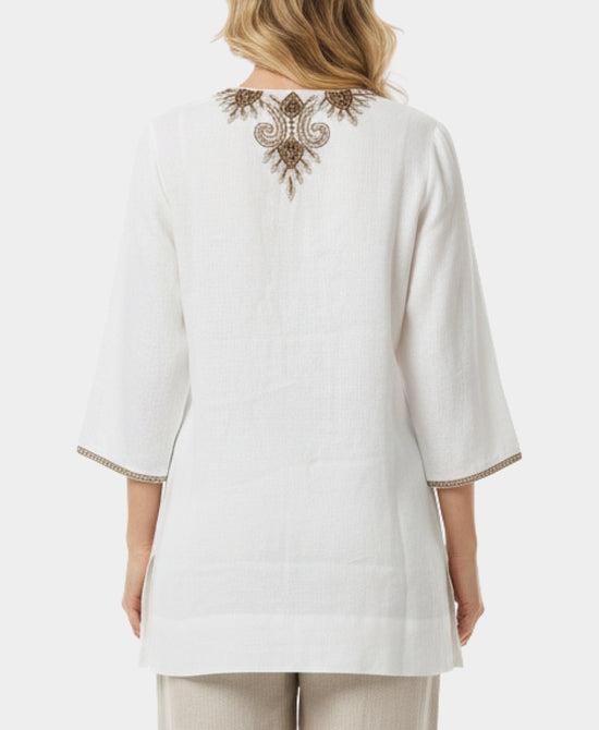 Beaded & Embroidered Tunic view 2