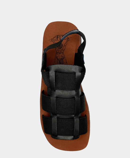 Leather Gladiator Platform Sandal view 2