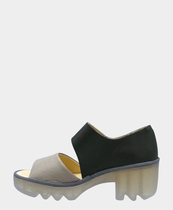 Leather Heeled Sandal view 2