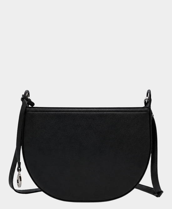 
Leather Crossbody Bag in BLACK view 1