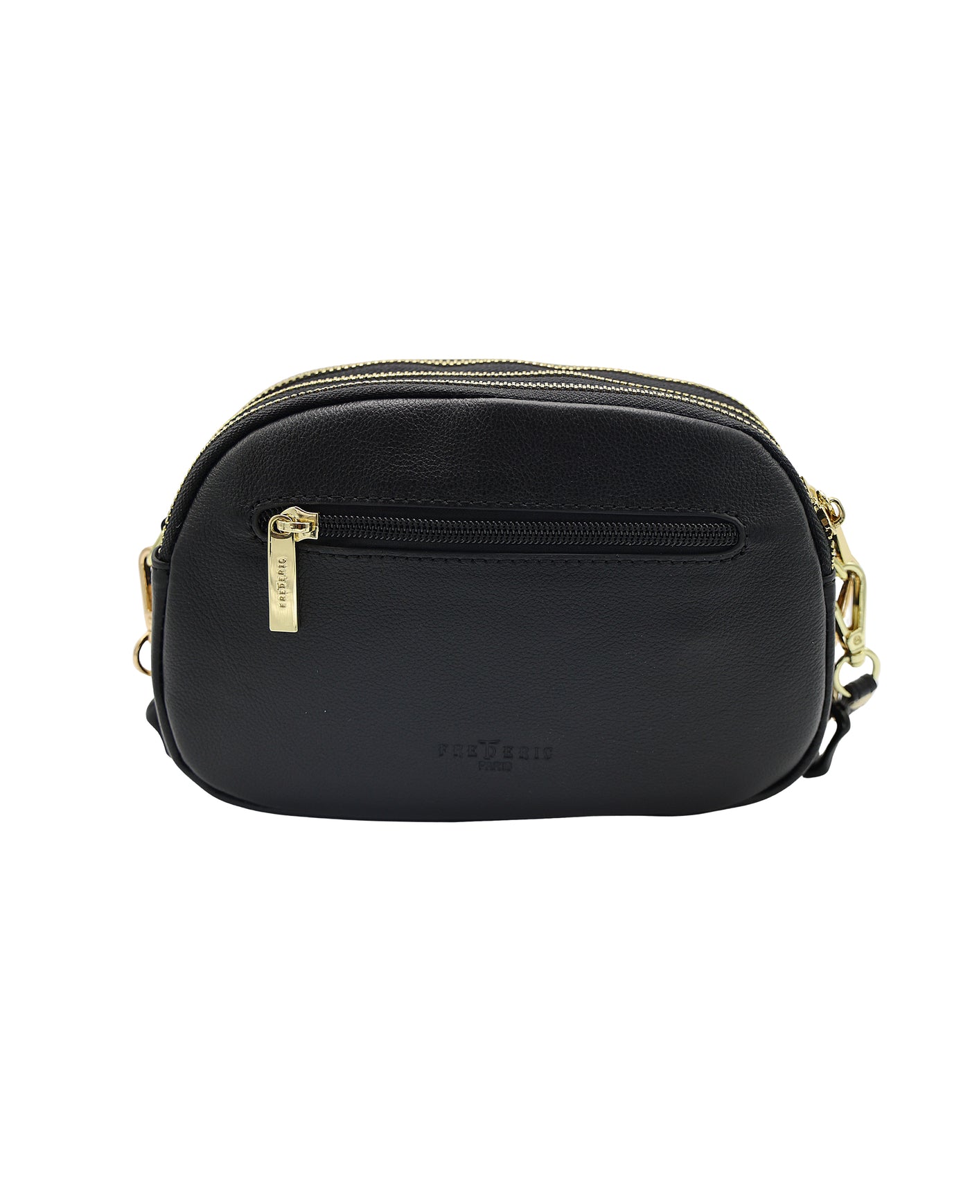 Leather Ruched Crossbody Bag view 2