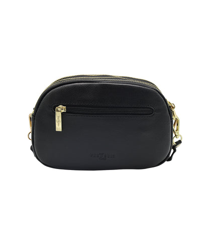 Leather Ruched Crossbody Bag image 2