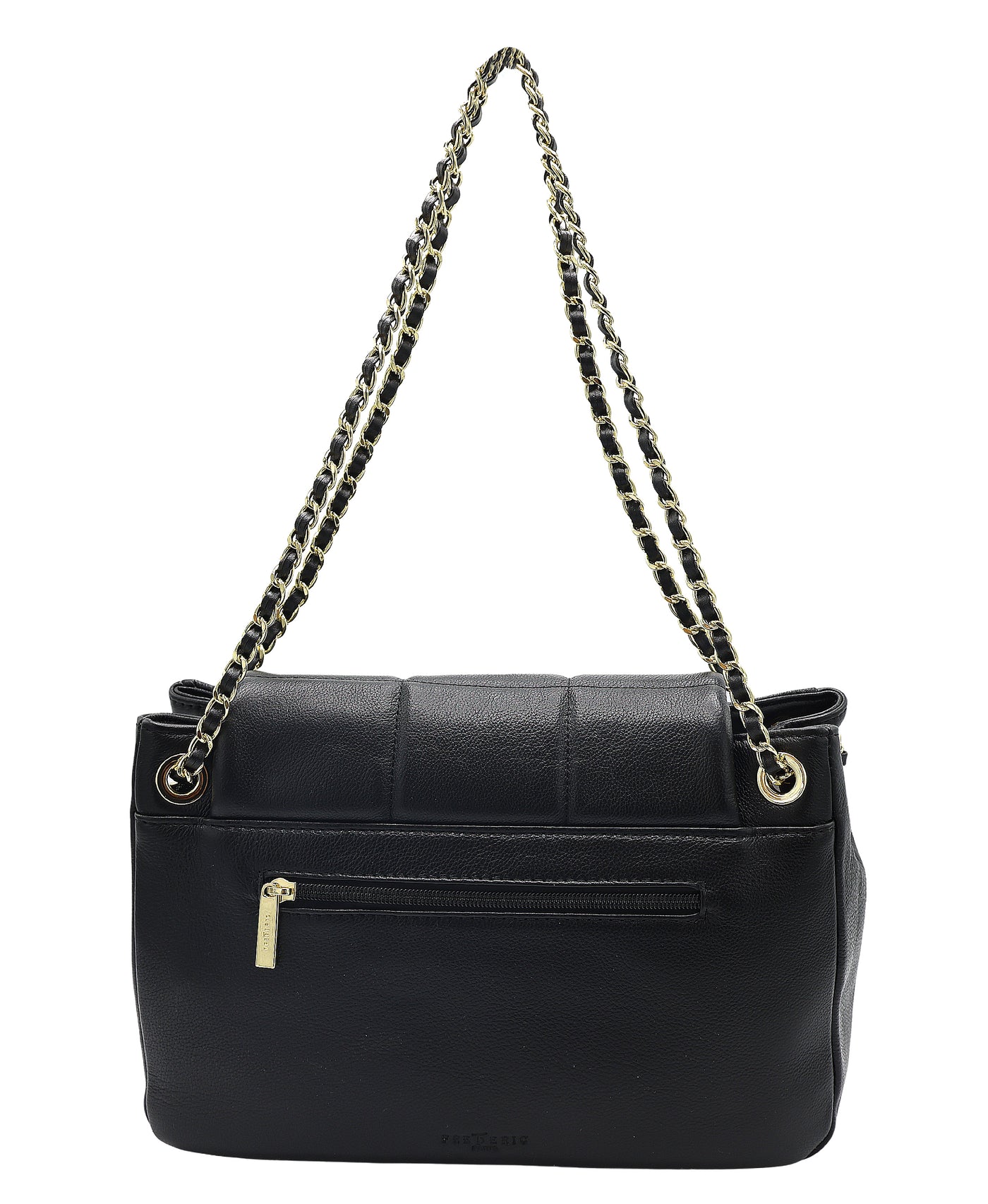 Leather Quilted Handbag view 2