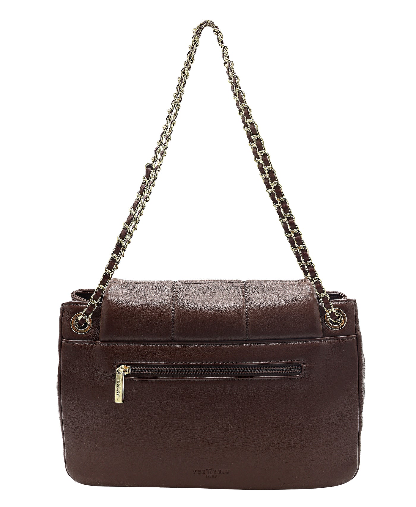 Leather Quilted Handbag view 2