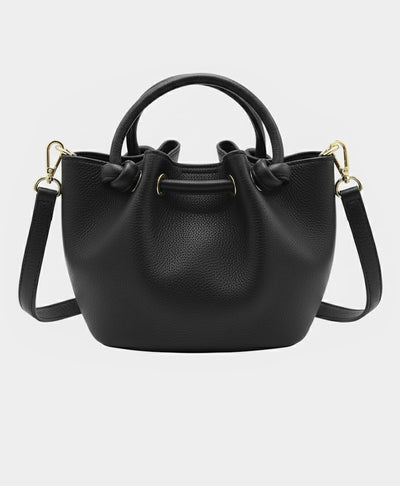 Leather Scrunch Handbag image 1
