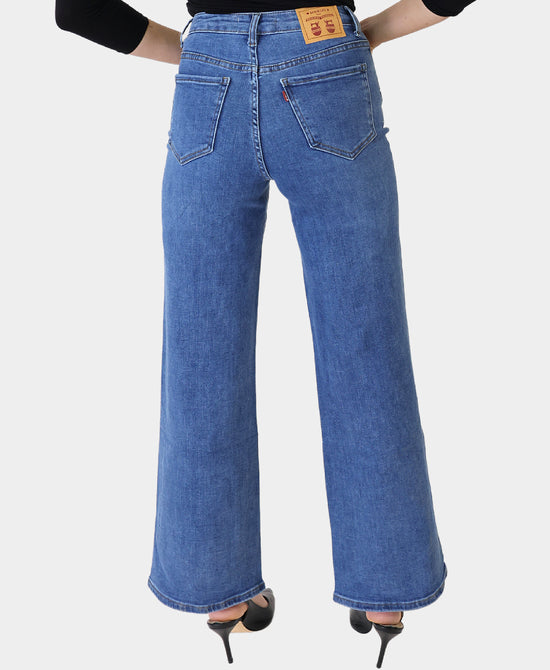 Crystal Wide Leg Jeans view 