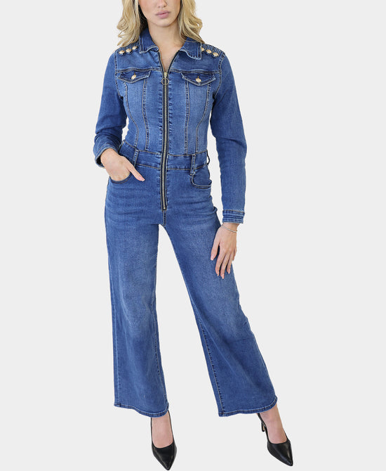 Denim Jumpsuit view 