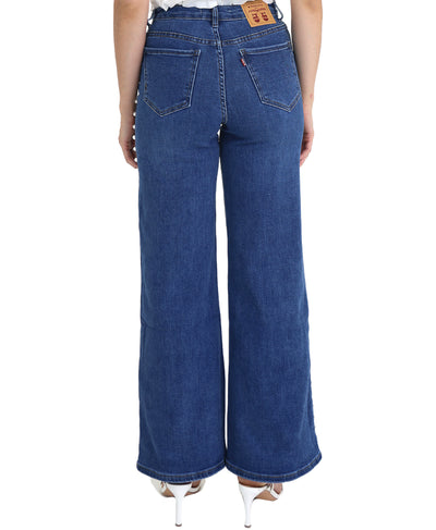 Jeans w/ Faux Pearl Trim image 2
