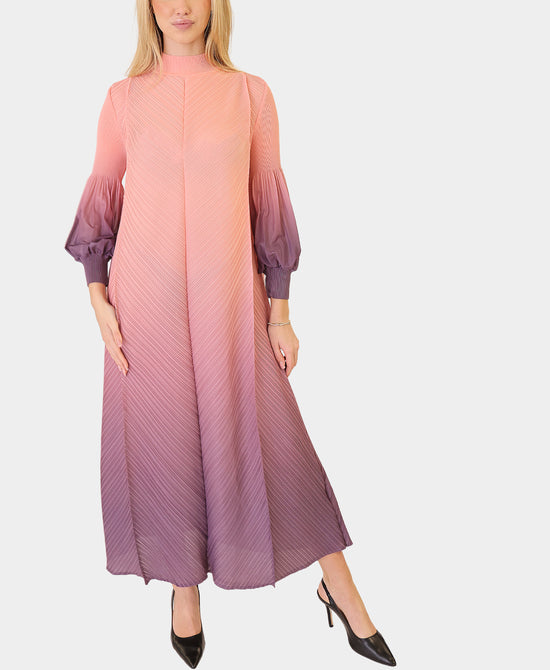 Ombre Plisse Dress view 