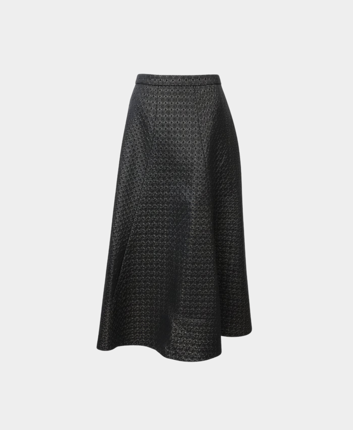 Metallic Midi Skirt view 3