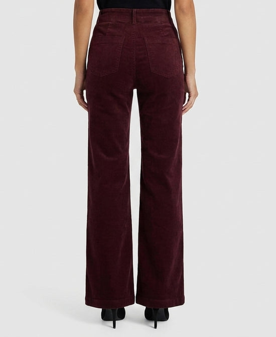 
Straight Sailor Jeans in BURGUNDY view 2